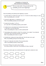 probability maths blog